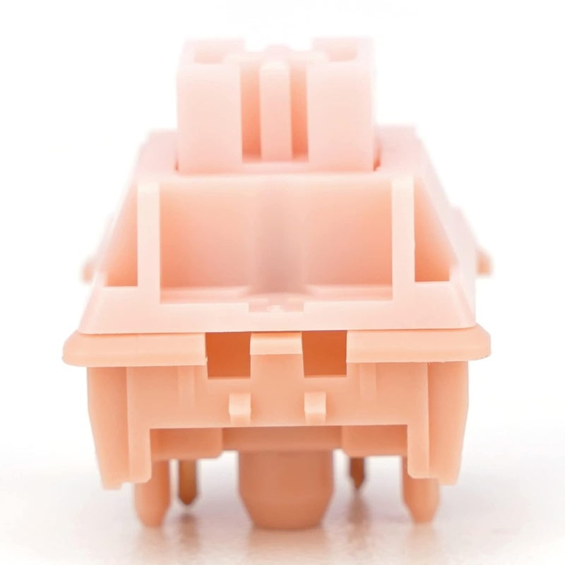 MELETRIX WS Mechanical Keyboard Switches 5 Pins PCB Mount Lubed Linear Switches Pink (35pcs) - Image 2